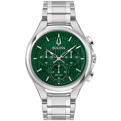 Bulova  Curv Dress Mens Stainless Steel