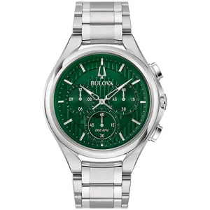 Bulova  Curv Dress Mens Stainless Steel
