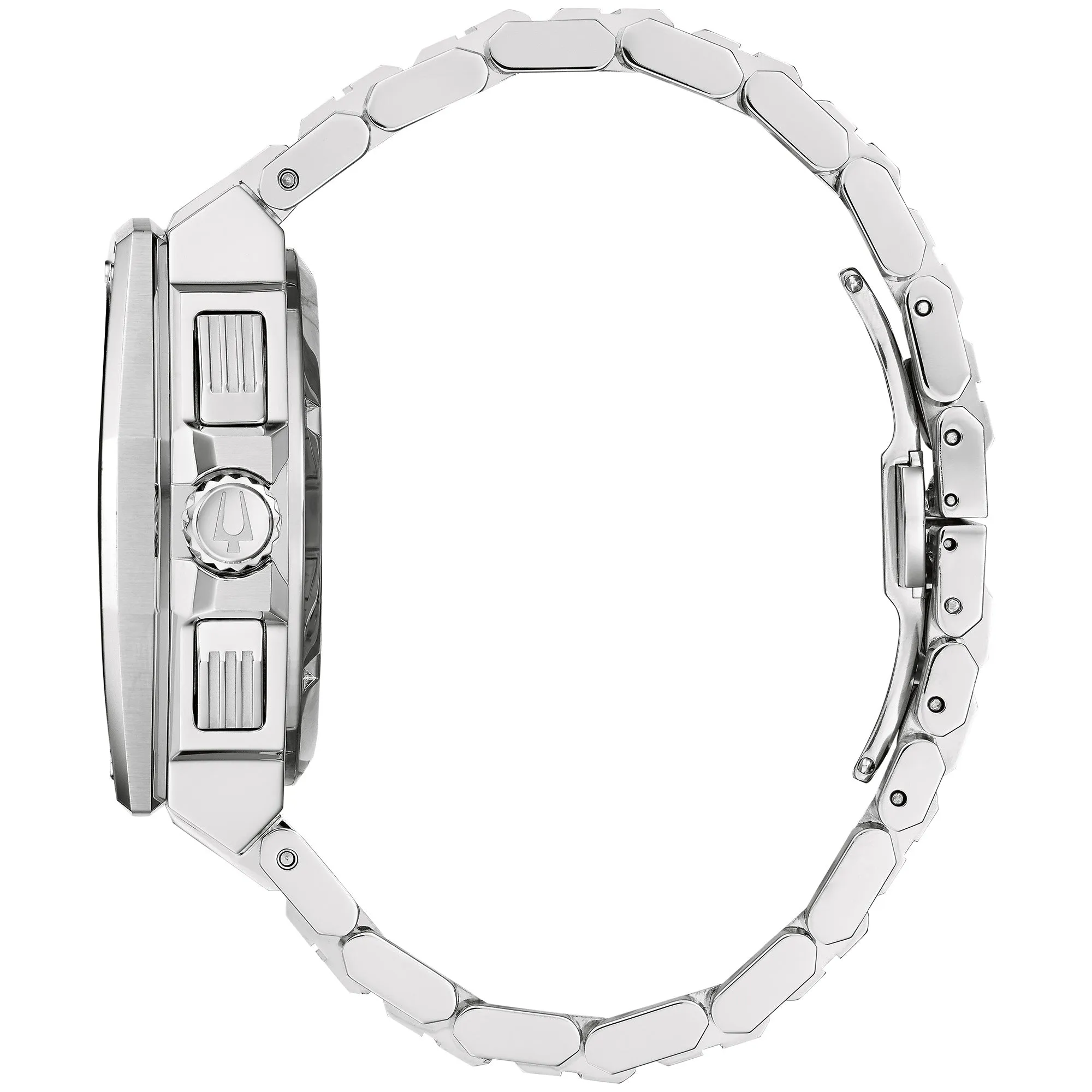 Bulova Proprietary Precisionist Mens Watch Stainless Steel