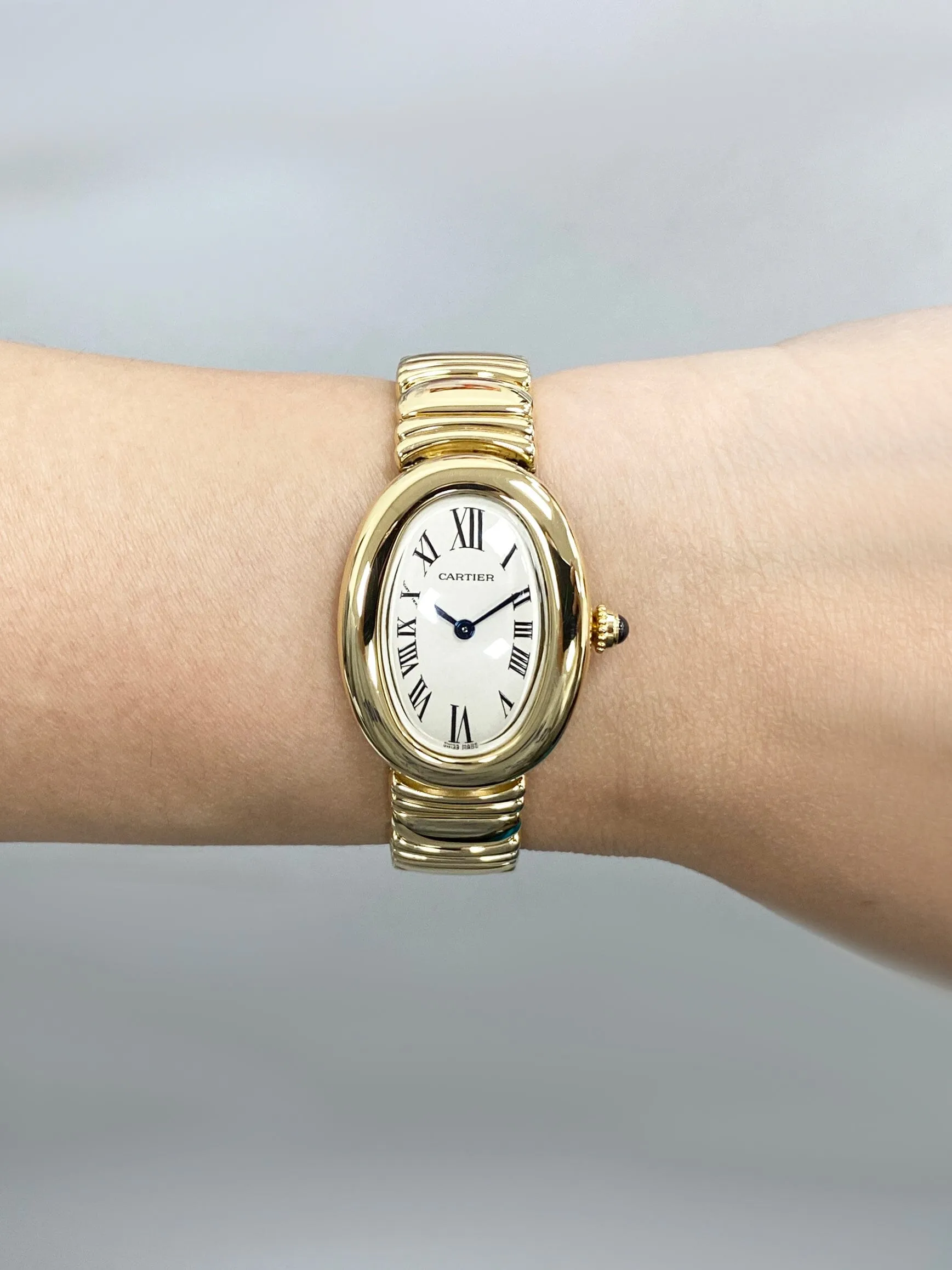 Cartier Baignoire 2678 18k Yellow Gold Ladies Watch