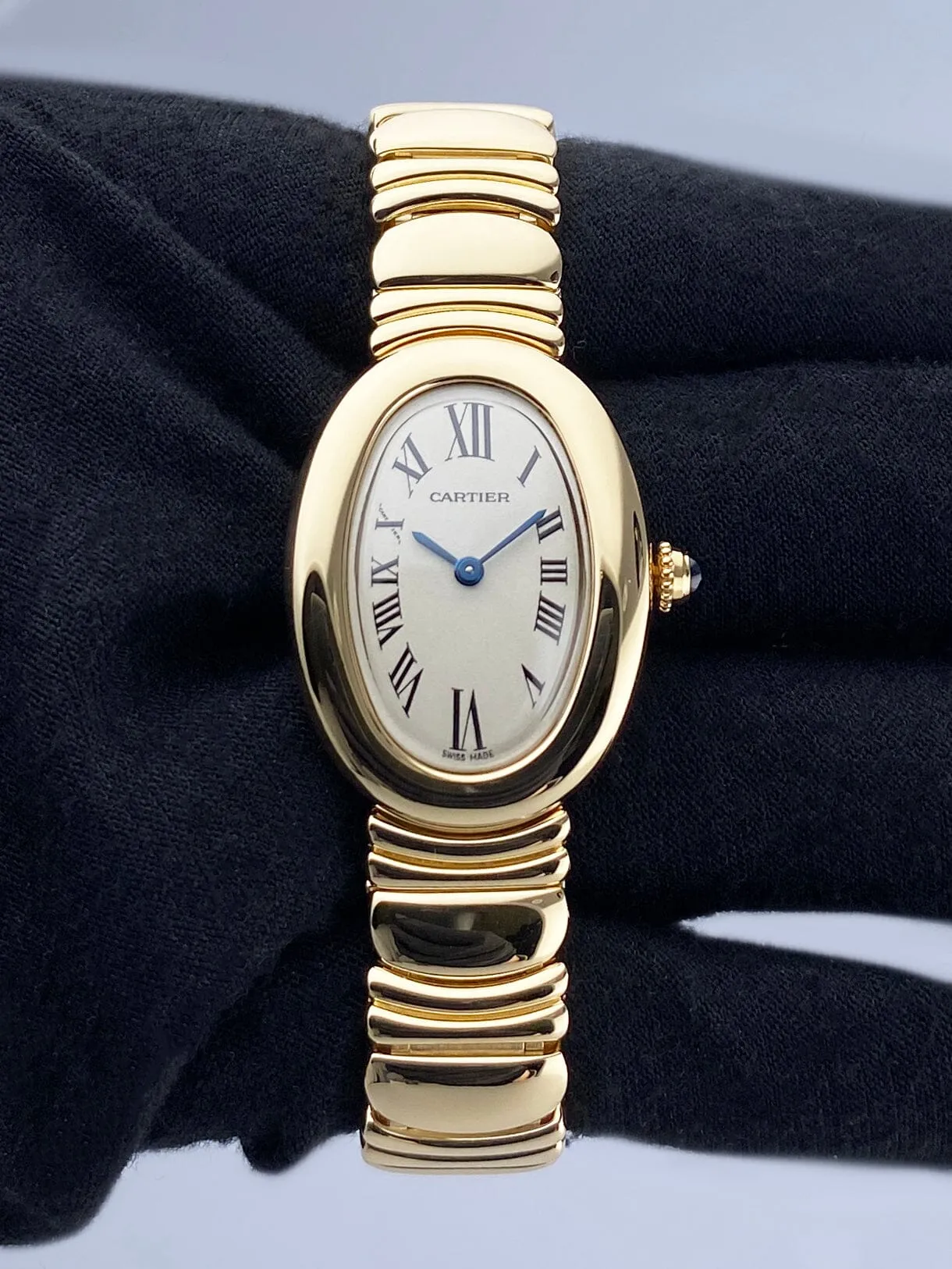 Cartier Baignoire 2678 18k Yellow Gold Ladies Watch