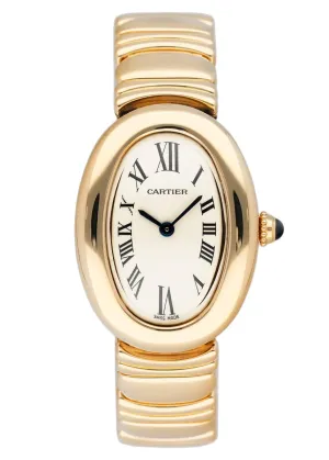 Cartier Baignoire 2678 18k Yellow Gold Ladies Watch