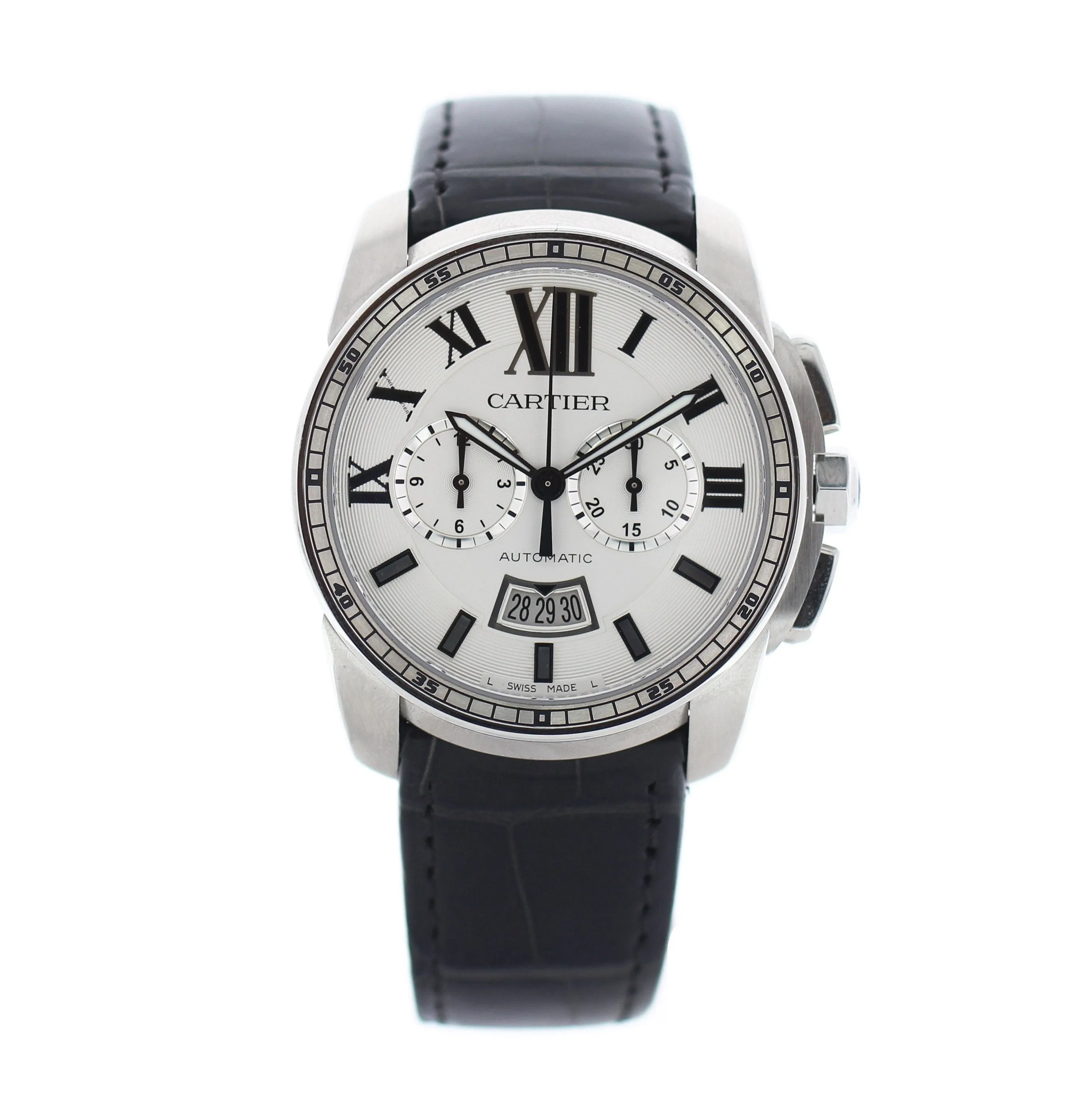 Cartier Calibre Chronograph Stainless Steel 3578 / W7100046