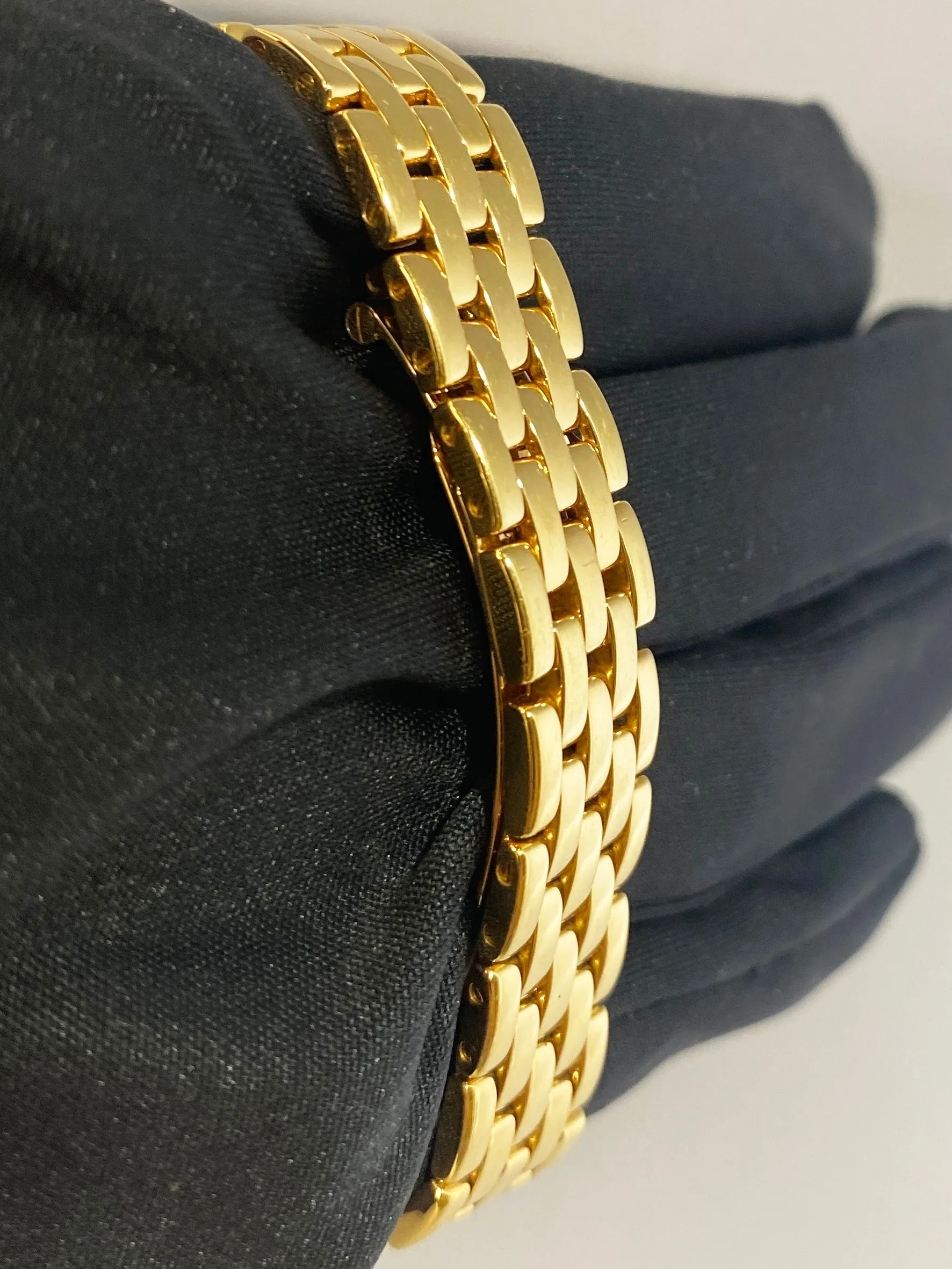 Cartier Panthere 1070/2 18K Yellow Gold Diamond Ladies Watch