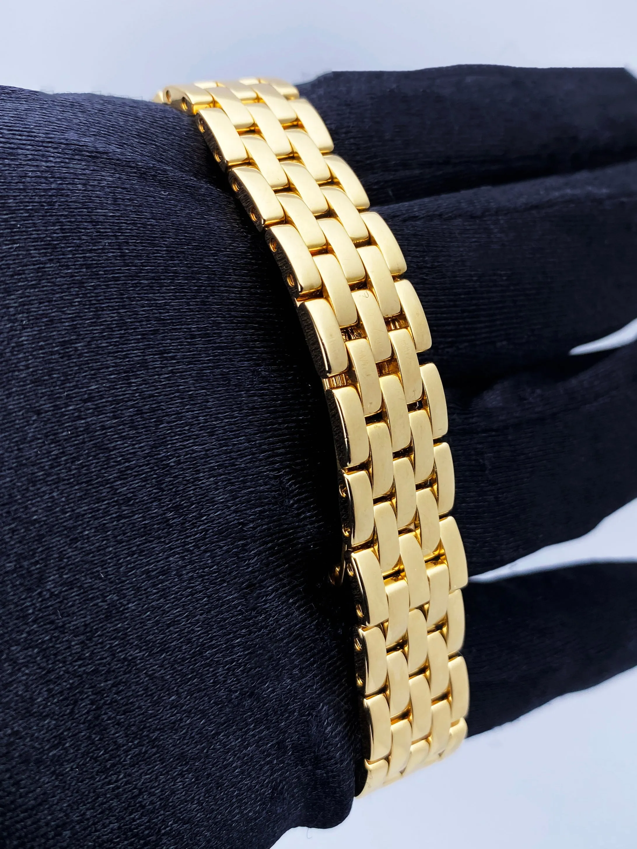 Cartier Panthere 8057915 18K Yellow Gold Diamonds Ladies Watch
