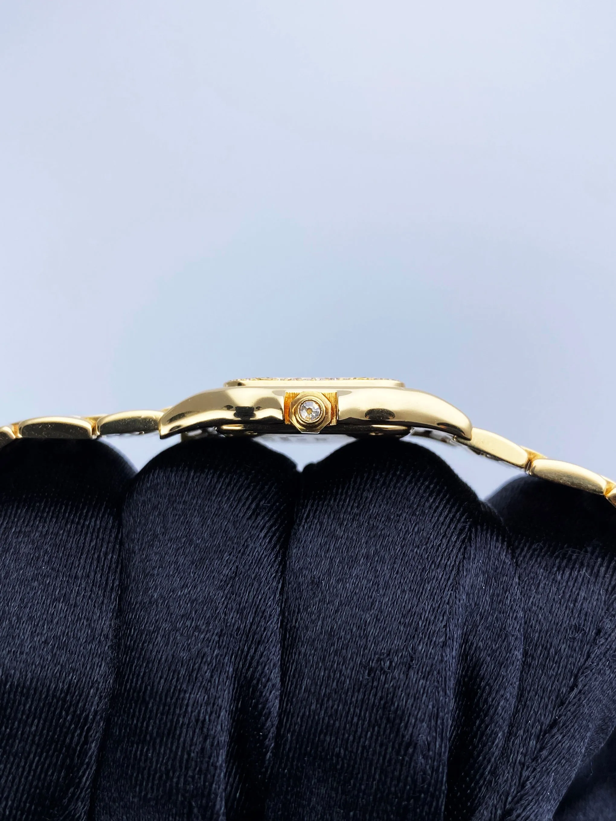Cartier Panthere 8057915 18K Yellow Gold Diamonds Ladies Watch