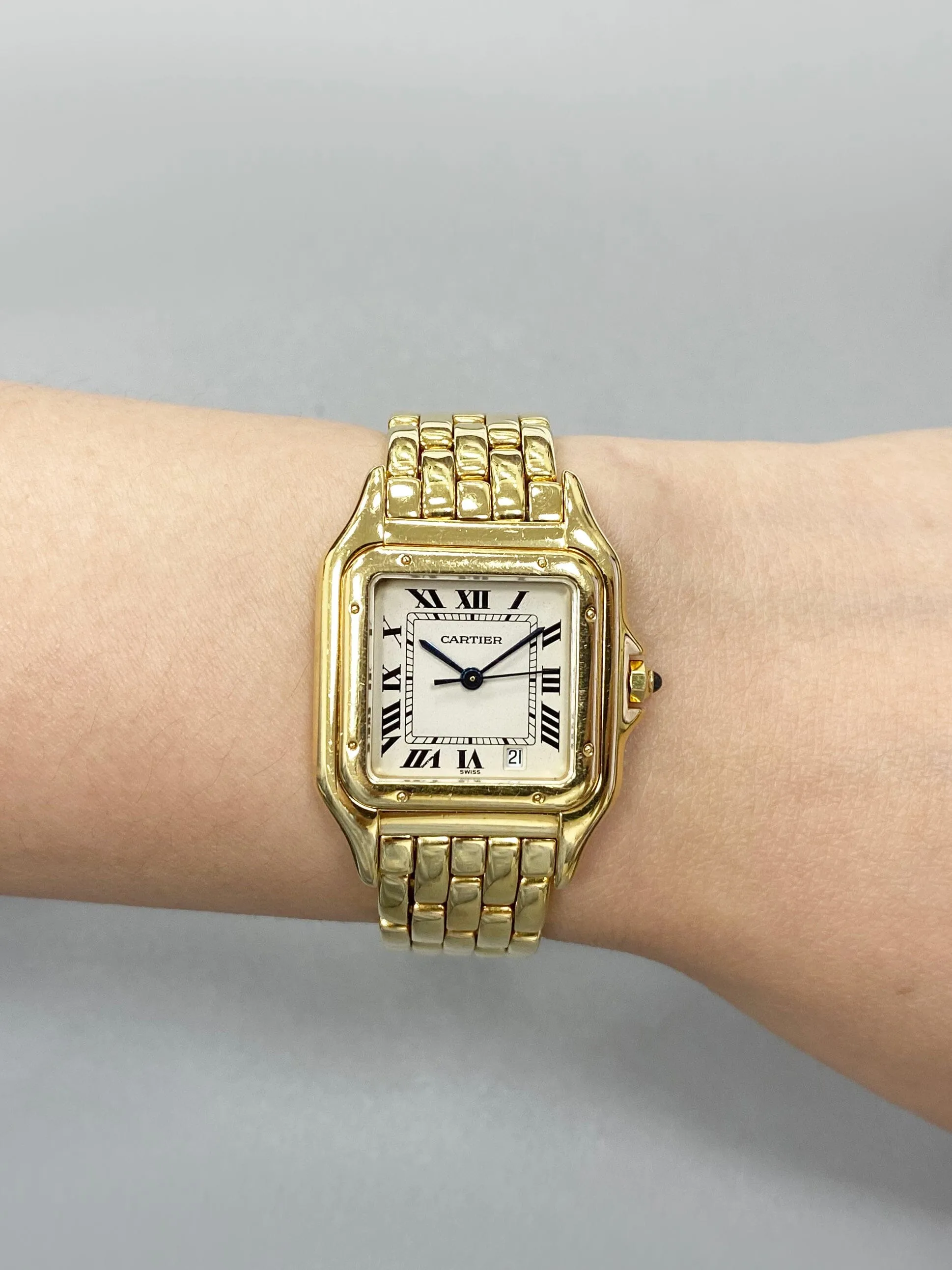 Cartier Panthere 8839 18k Yellow Gold Midsize Ladies Watch