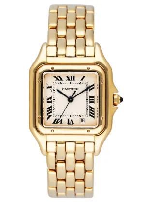 Cartier Panthere 8839 18k Yellow Gold Midsize Ladies Watch