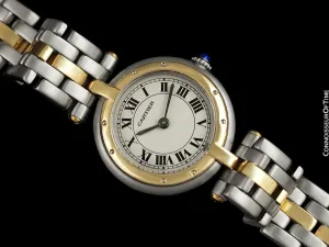 Cartier Panthere (Cougar) VLC Vendome Ladies Watch - Stainless Steel & 18K Gold