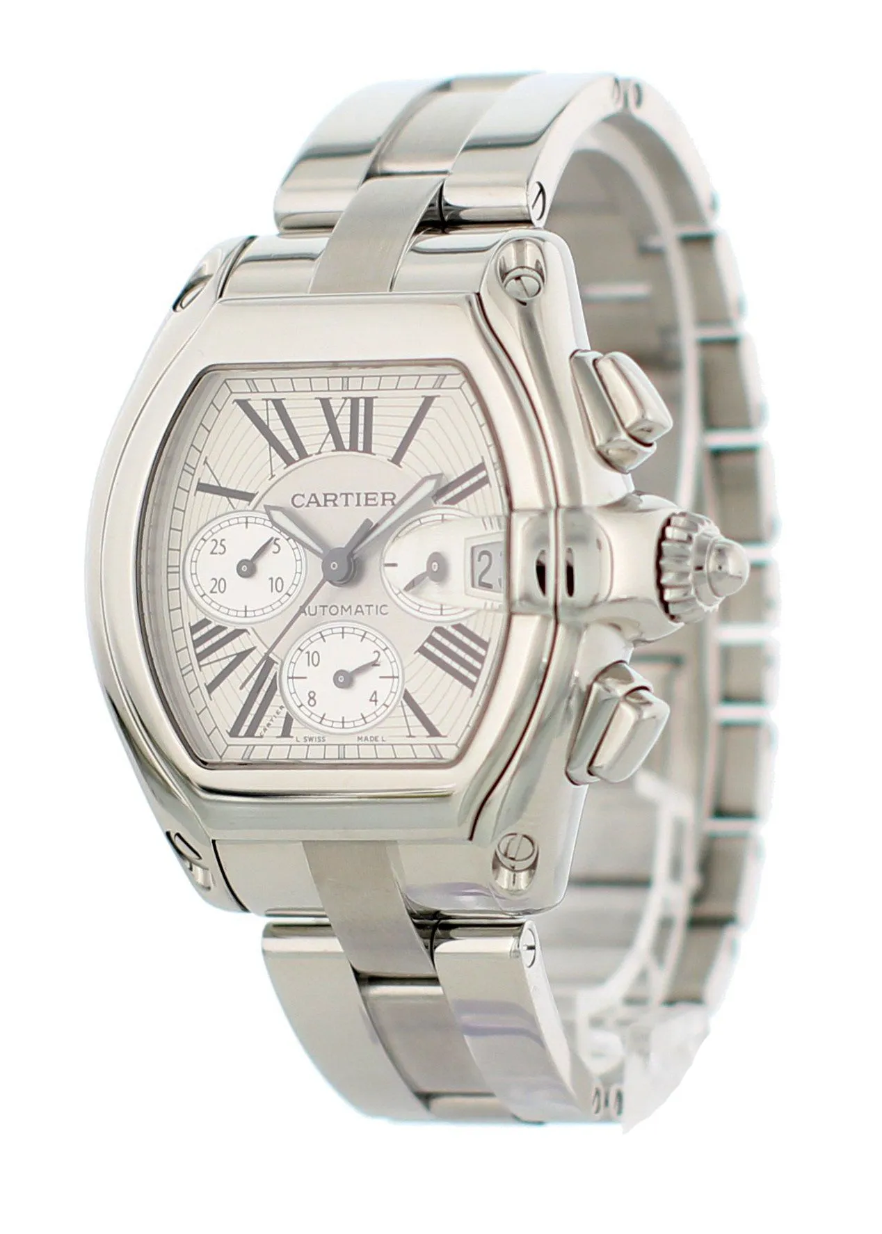 Cartier Roadster XL Chronograph 2618 Mens Watch