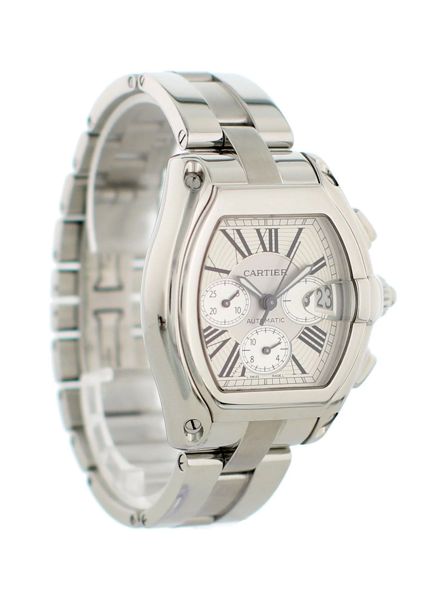 Cartier Roadster XL Chronograph 2618 Mens Watch