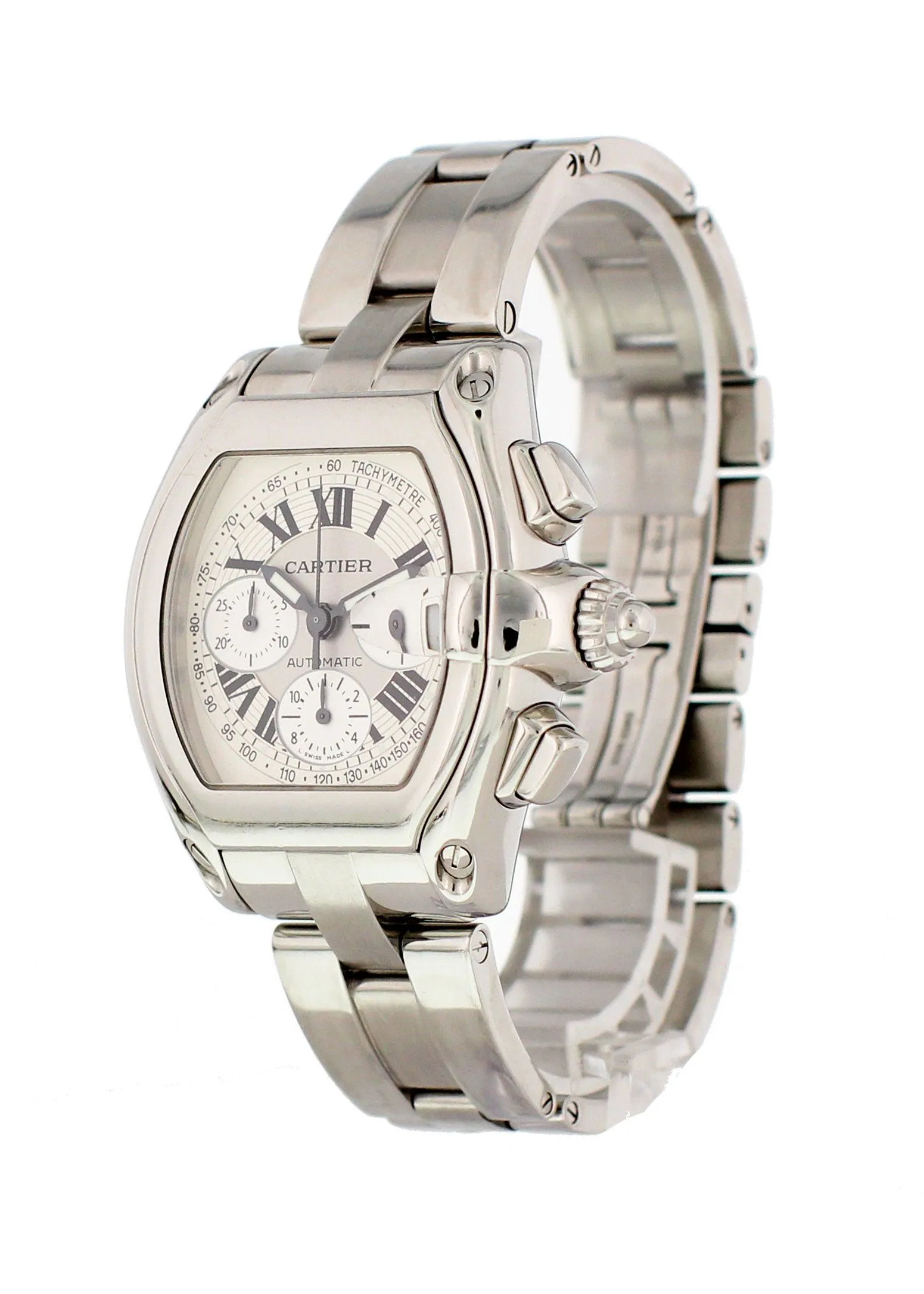 Cartier Roadster XL Chronograph 2618 Mens Watch