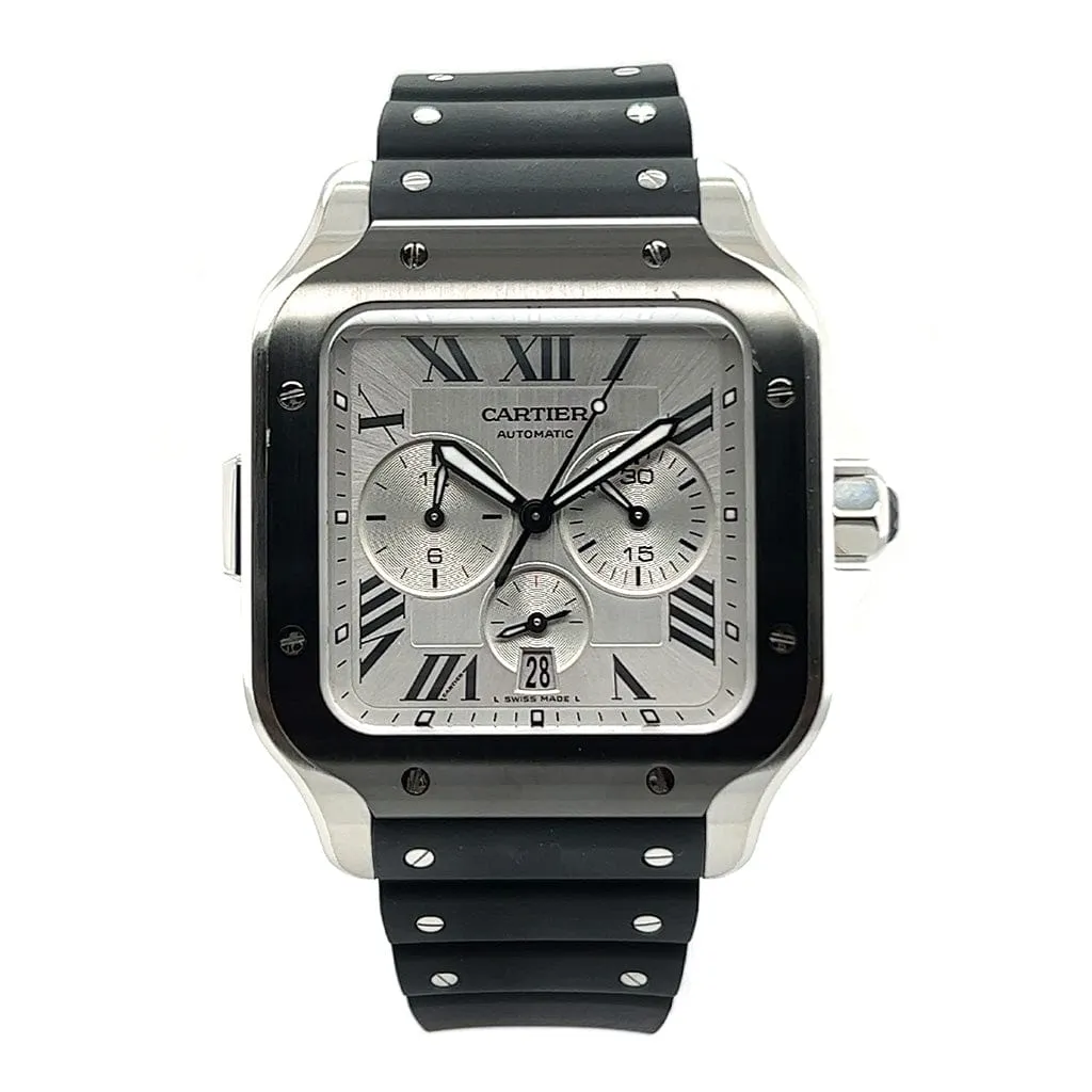 Cartier Santos Chronograph WSSA0017 - Certified Pre-Owned