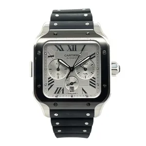 Cartier Santos Chronograph WSSA0017 - Certified Pre-Owned