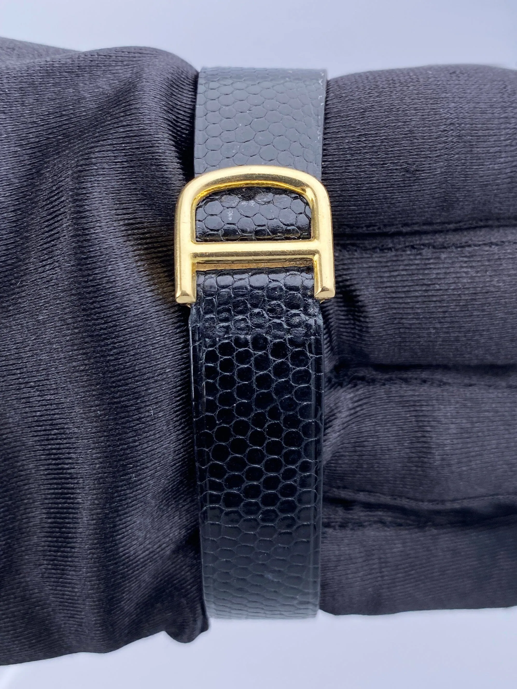 Cartier Tank Carré Obus W852 Blue Enamel 18K Yellow Gold Ladies Watch