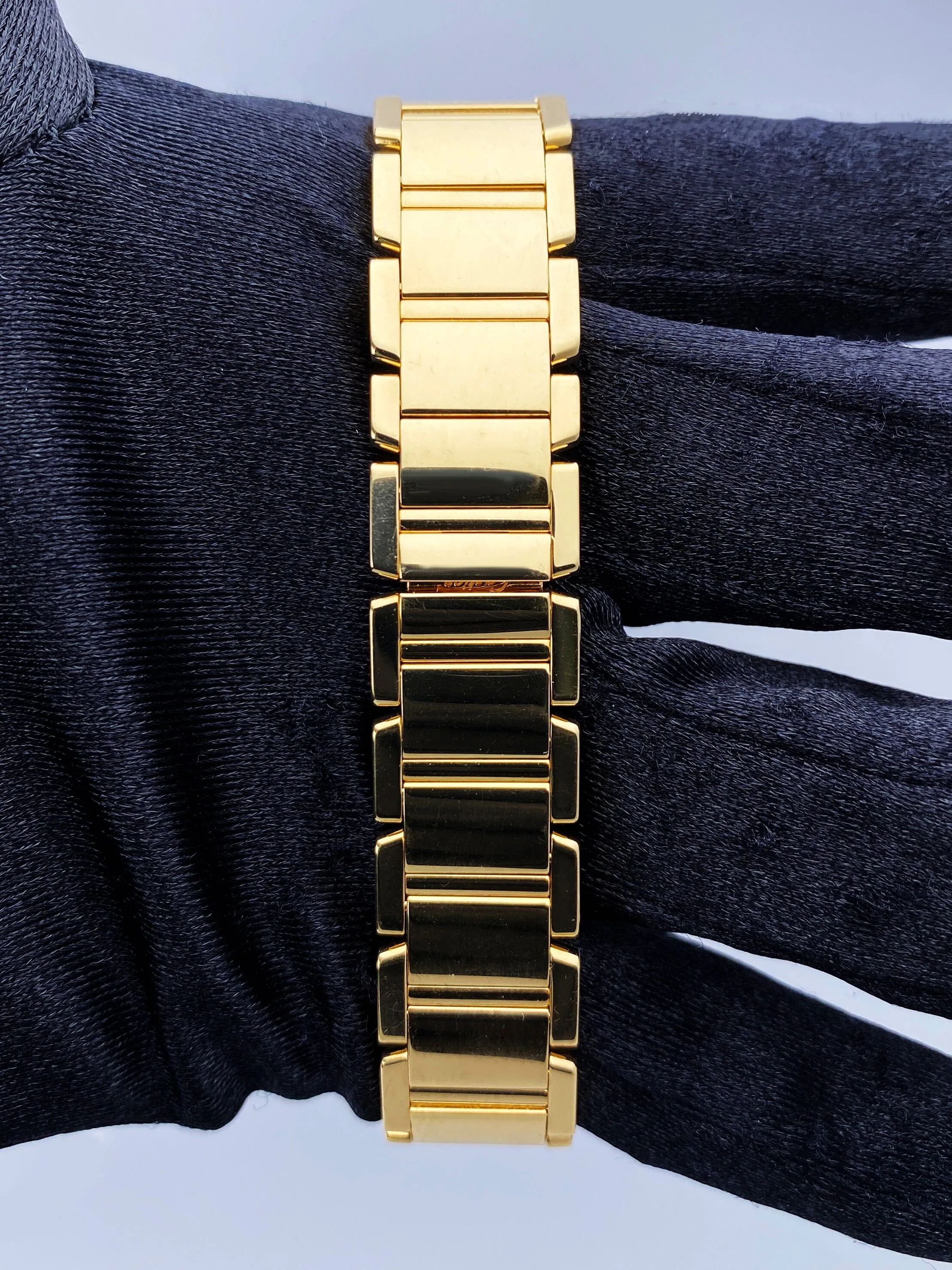 Cartier Tank Francaise W50002N2 Yellow Gold Ladies Watch Box Papers