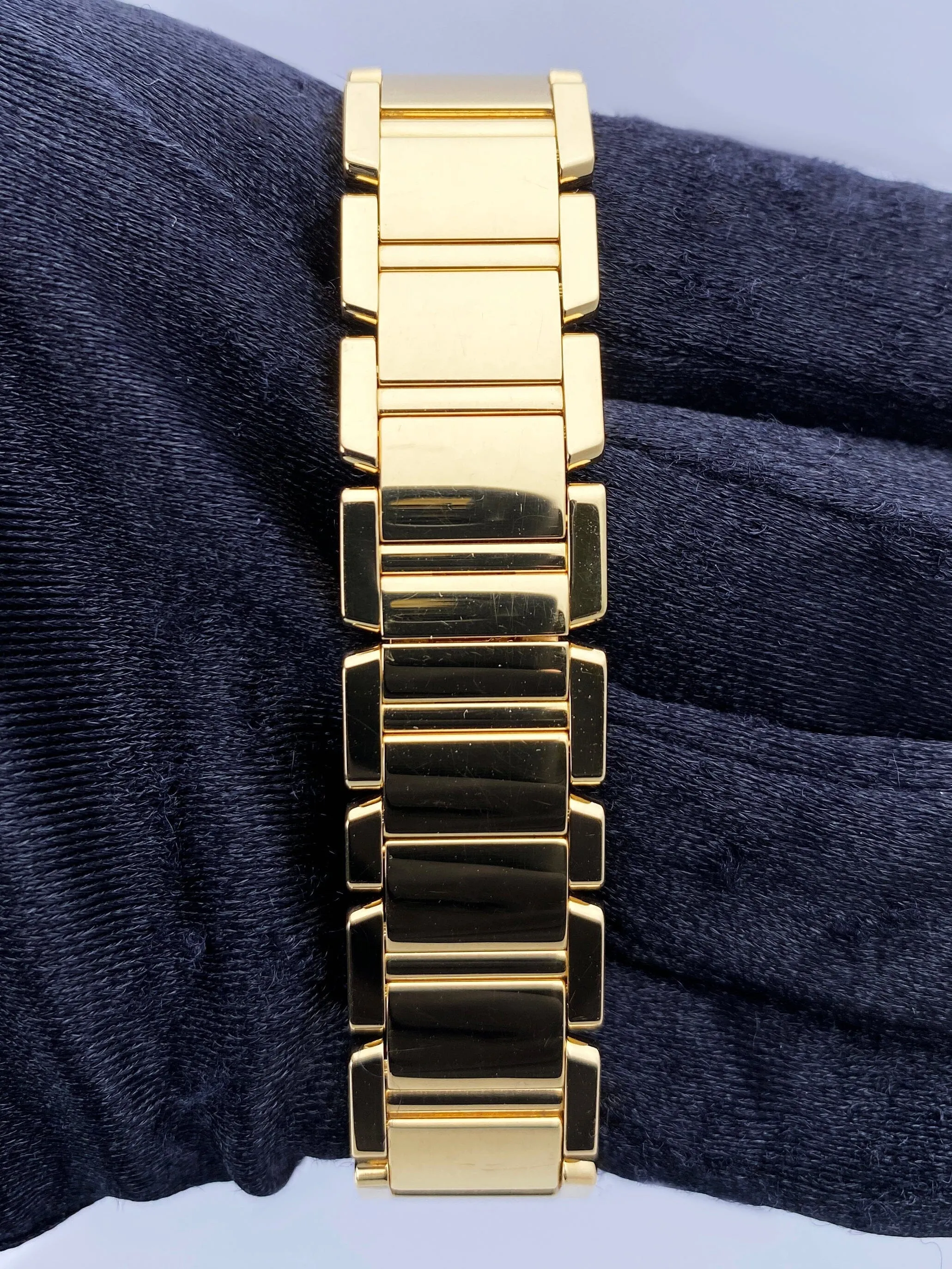 Cartier Tank Francaise W50002N2 Yellow Gold Ladies Watch