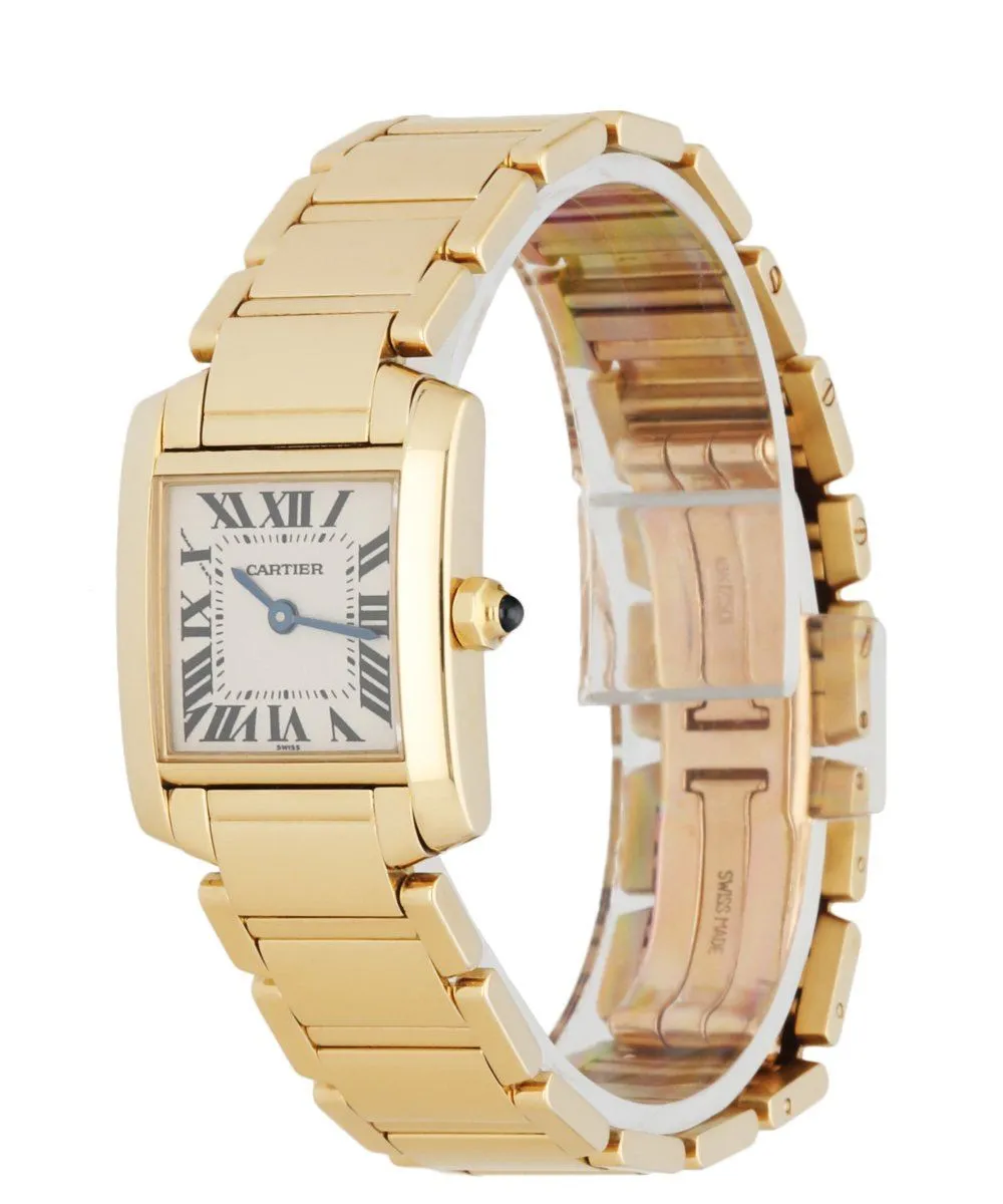 Cartier Tank Francaise W50002N2 Yellow Gold Ladies Watch