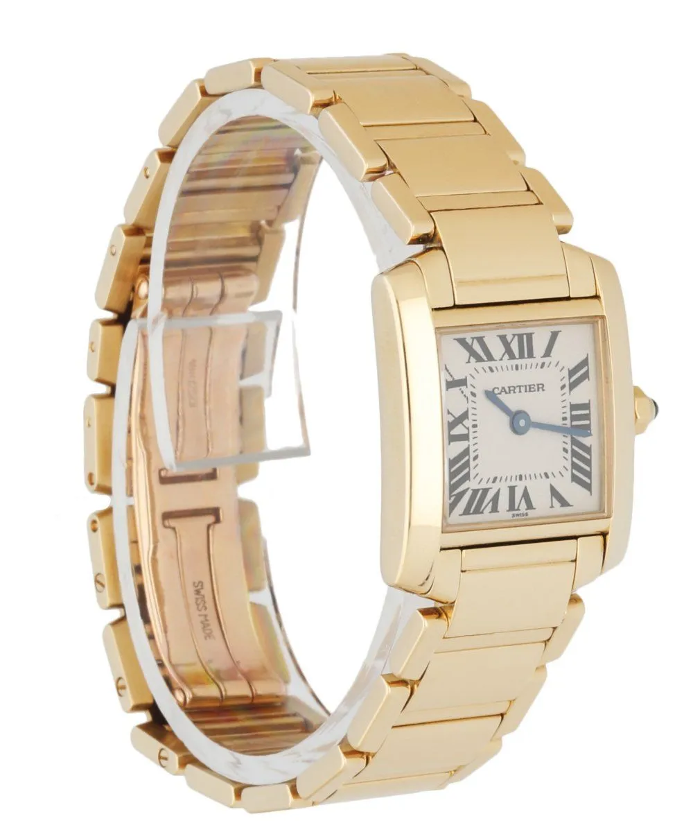 Cartier Tank Francaise W50002N2 Yellow Gold Ladies Watch