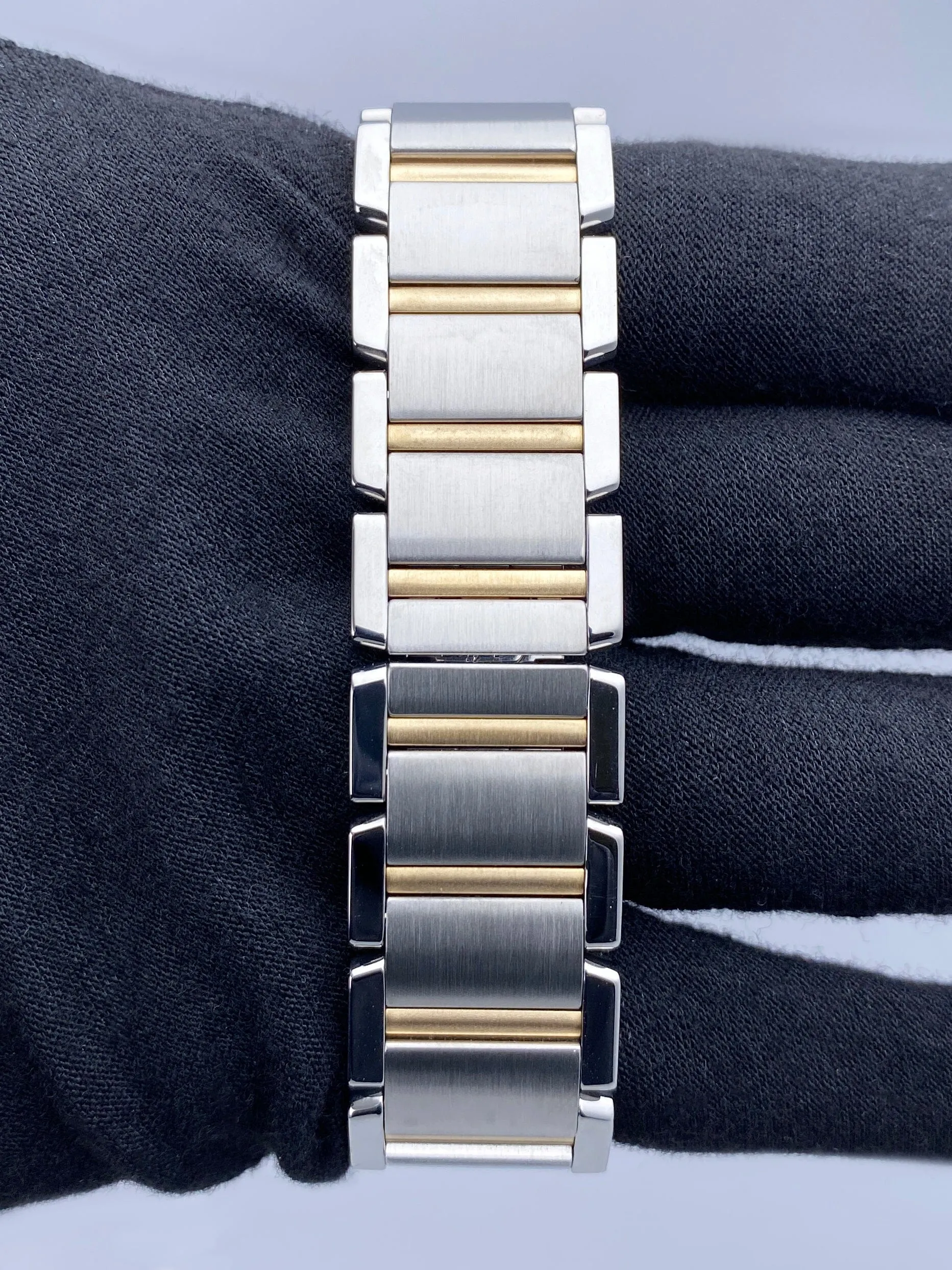 Cartier Tank Francaise W51012Q4 Two Tone Midsize Ladies Watch