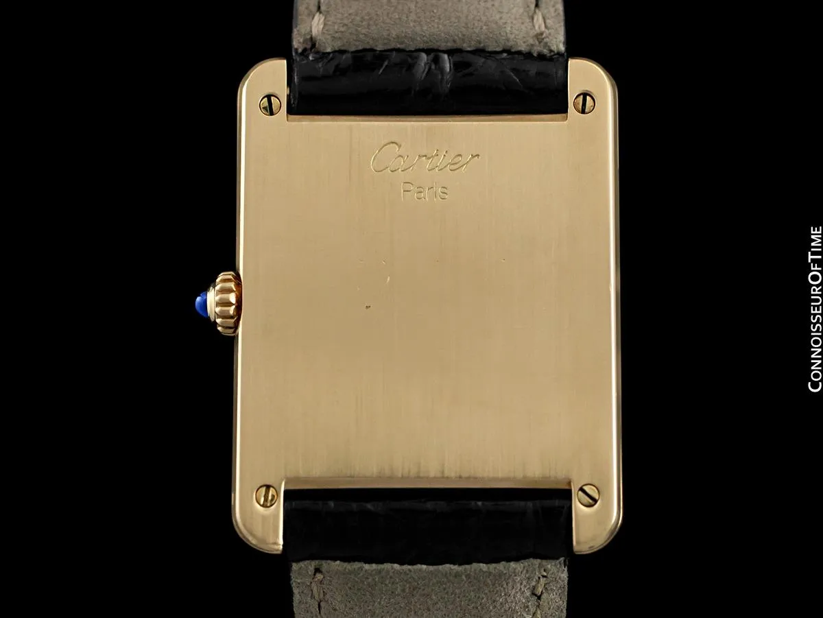 Cartier Tank Louis Mens (Midsize) Watch - Solid 18K Gold