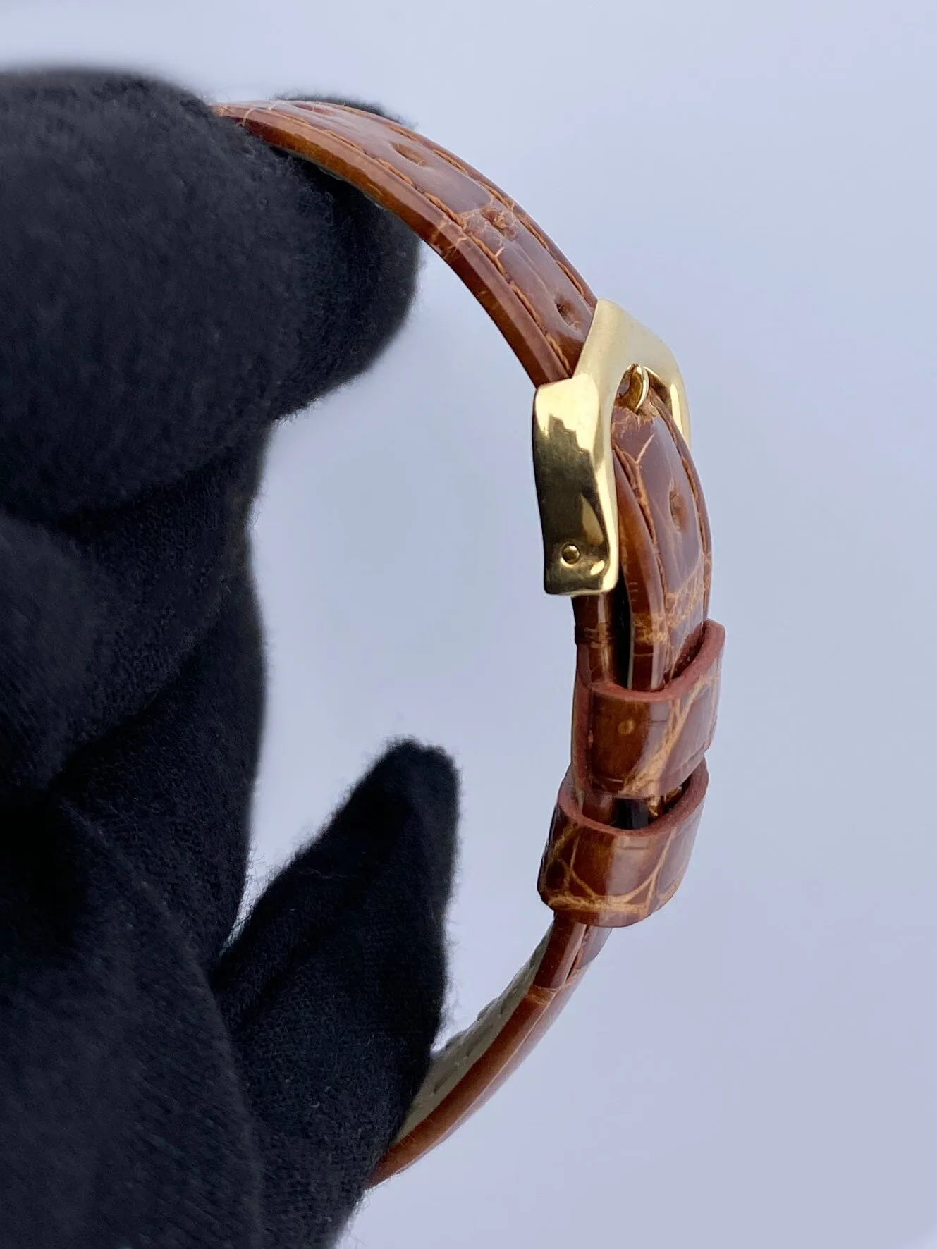 Cartier Tank Louis W1529856 18K Yellow Gold Ladies Watch Box Papers