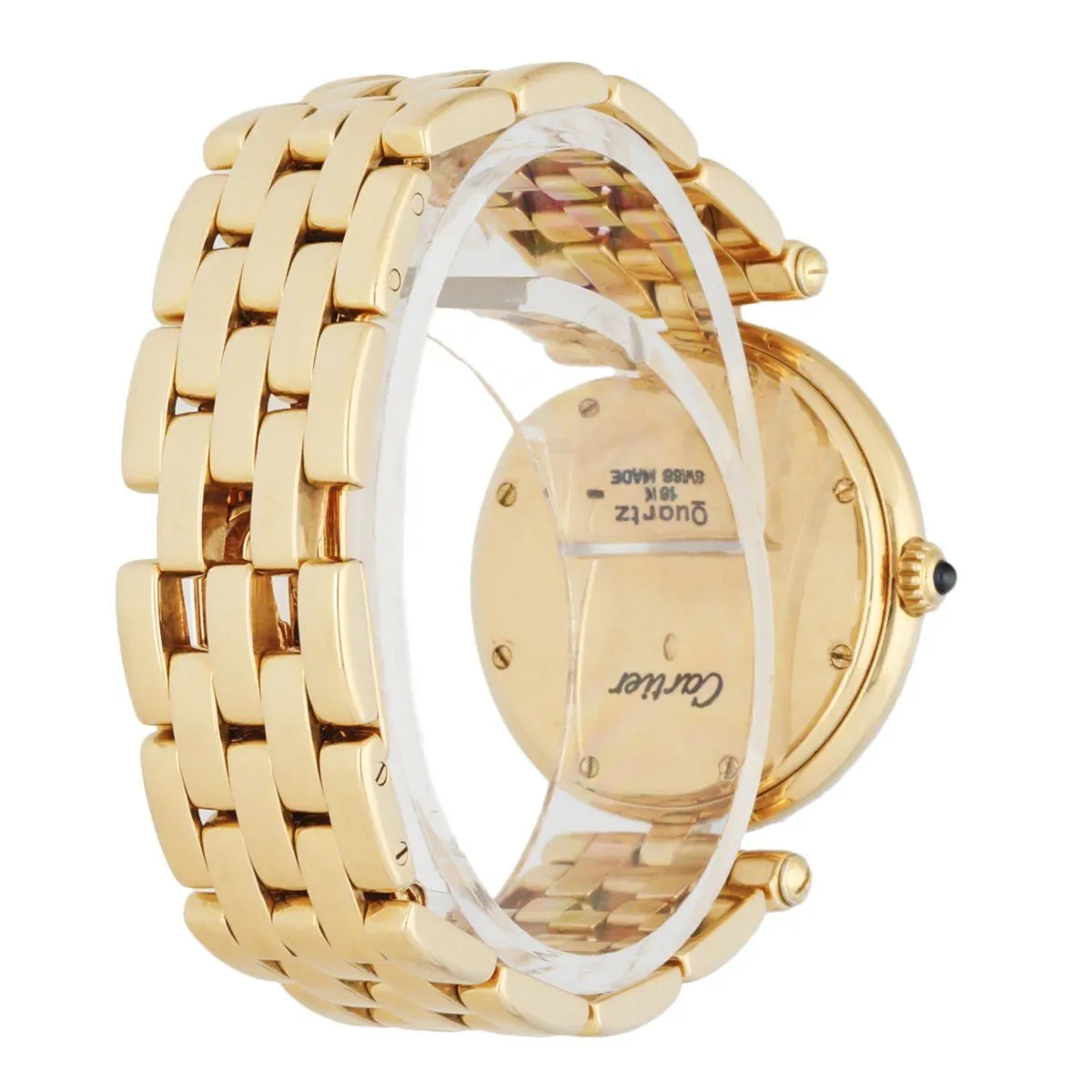 Cartier Vendome 18K Yellow Gold Ladies Watch