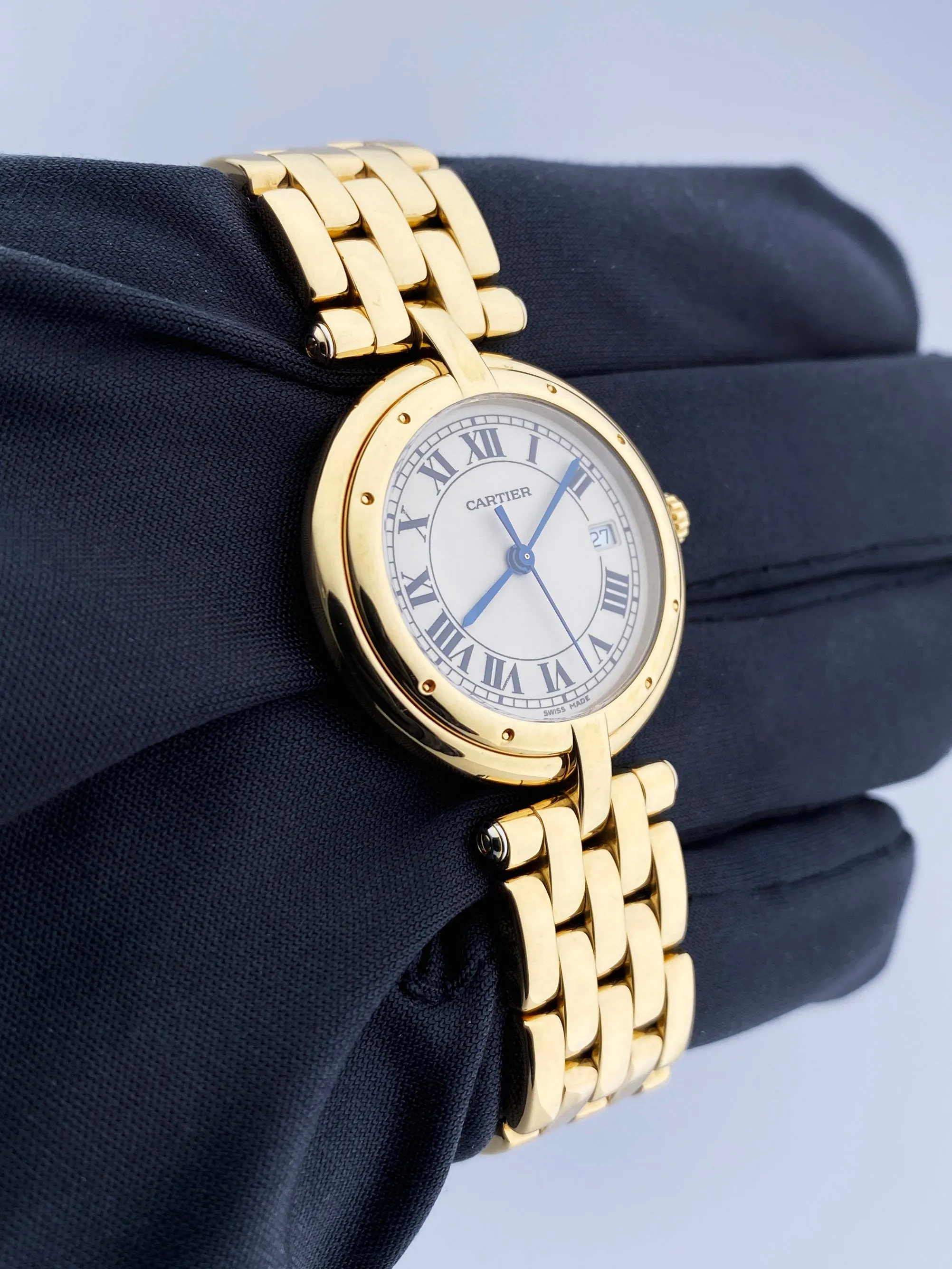 Cartier Vendome 18K Yellow Gold Ladies Watch