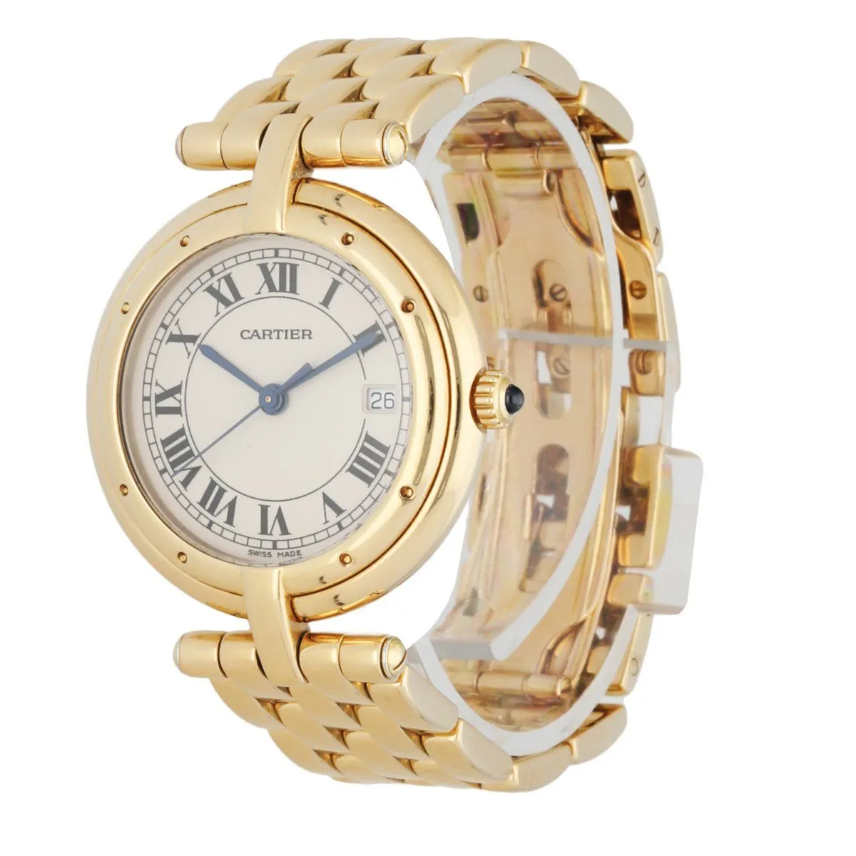 Cartier Vendome 18K Yellow Gold Ladies Watch