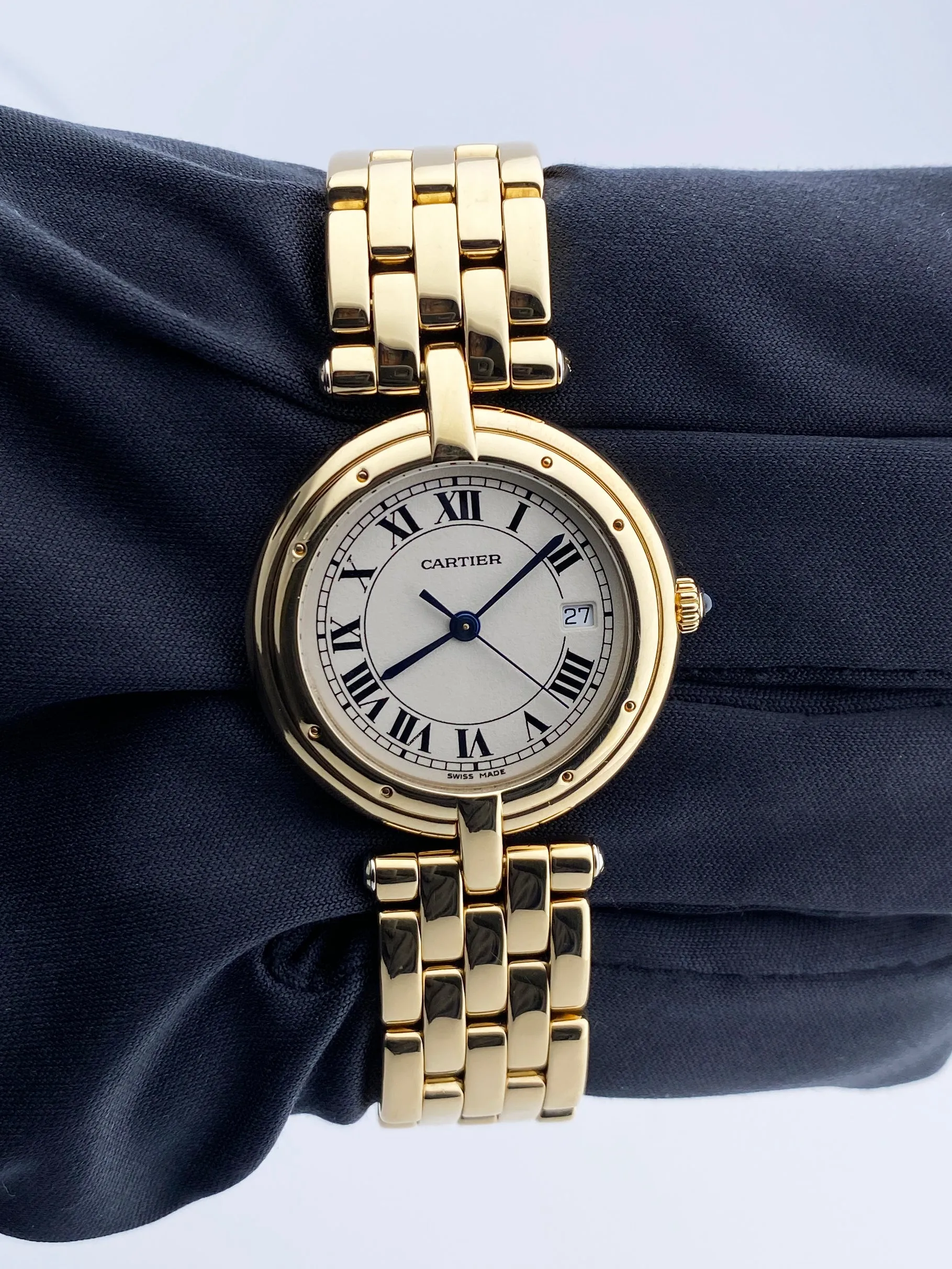 Cartier Vendome 18K Yellow Gold Ladies Watch
