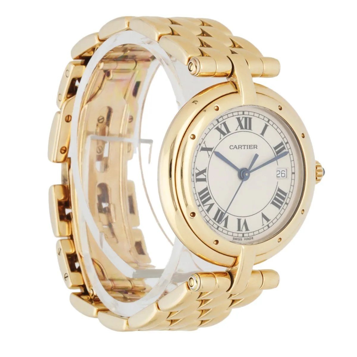 Cartier Vendome 18K Yellow Gold Ladies Watch