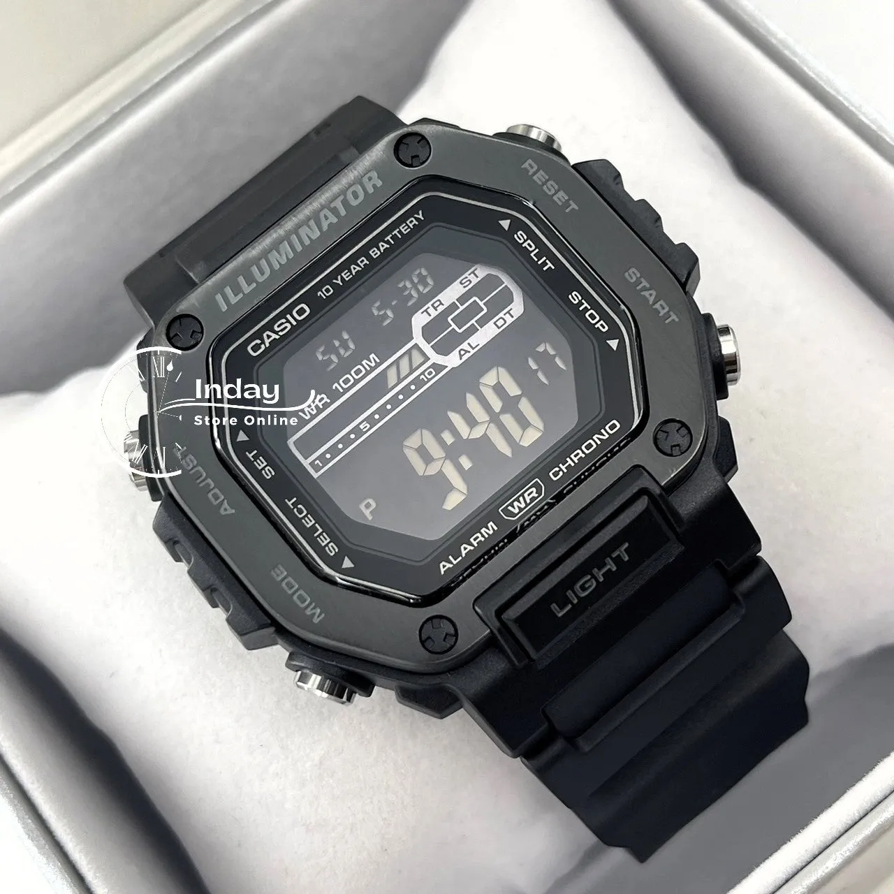 Casio Digital Men's Watch MWD-110HB-1B Resin Band Resin Glass Battery Life: 10 years