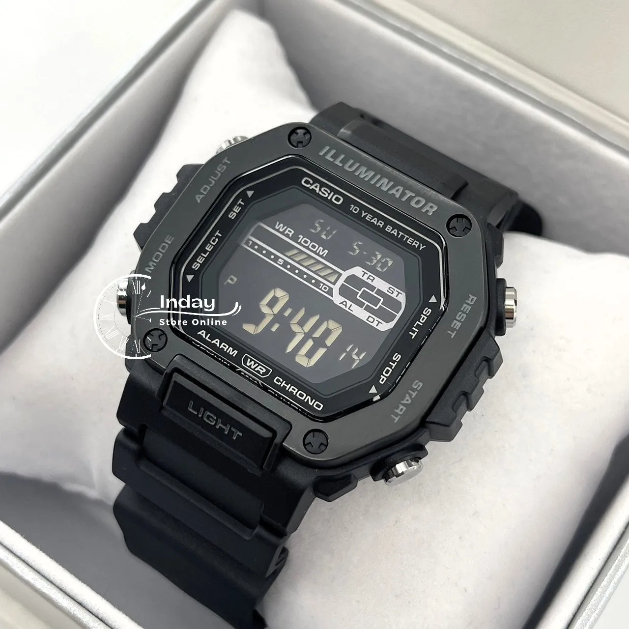 Casio Digital Men's Watch MWD-110HB-1B Resin Band Resin Glass Battery Life: 10 years