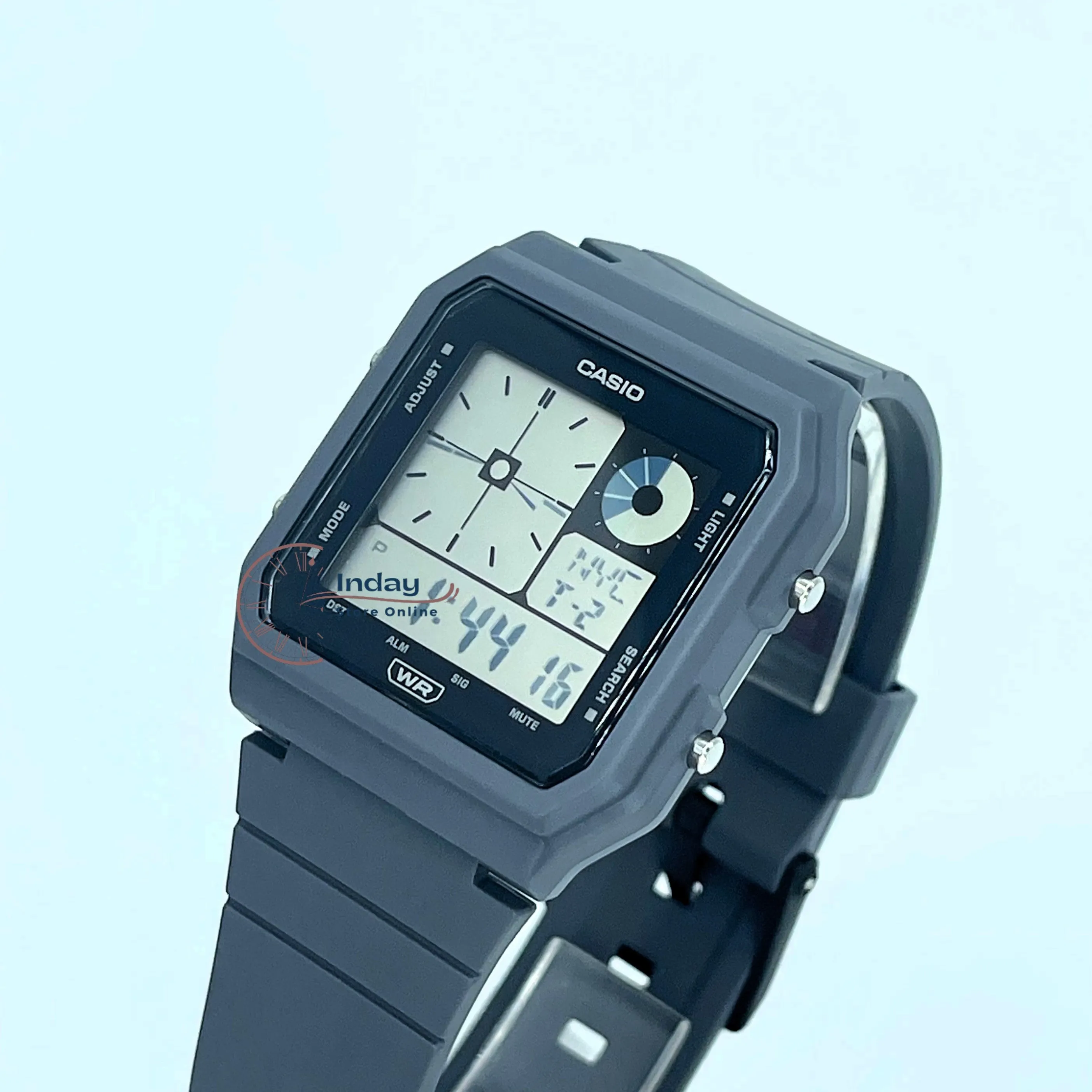 Casio Digital Unisex Watch LF-20W-8A2 Digital Resin Band Resin Glass