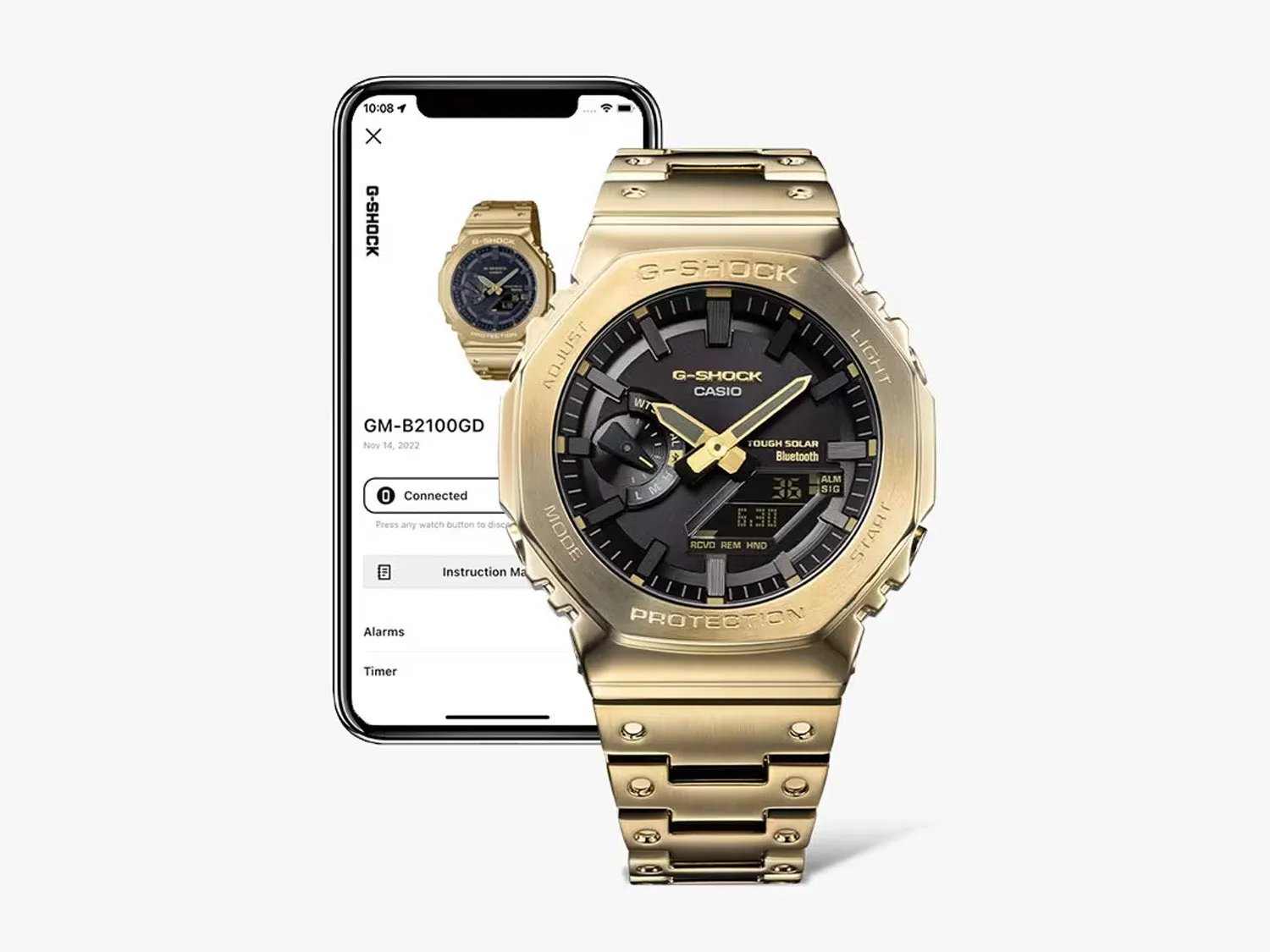 Casio G-Shock 2100 Metal Gold GMB2100GD-9A