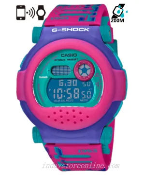 Casio G-Shock Men's Watch G-B001RG-4 Digital DW-001 Series Retro Gaming Graphics Customizable G-B001 Line