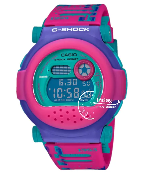 Casio G-Shock Men's Watch G-B001RG-4 Digital DW-001 Series Retro Gaming Graphics Customizable G-B001 Line