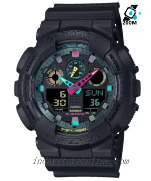 Casio G-Shock Men's Watch GA-100MF-1A Shock Resistant Magnetic Resistant Mineral Glass