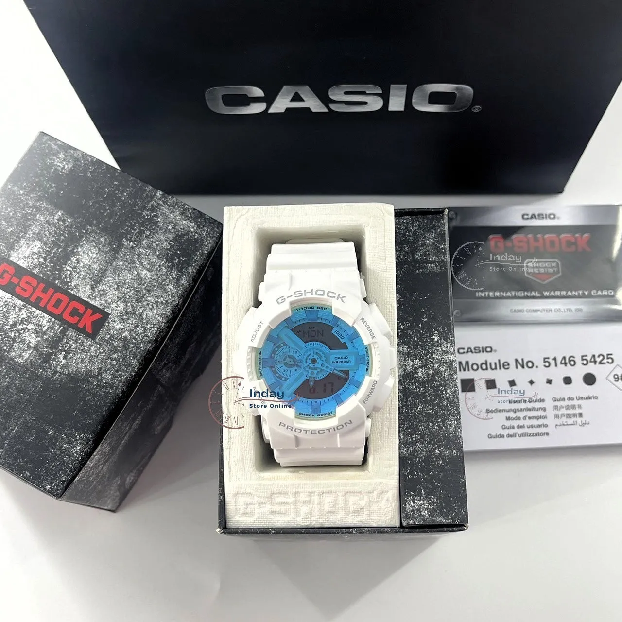 Casio G-Shock Men's Watch GA-110TL-7A Shock Resistant Magnetic Resistant Mineral Glass