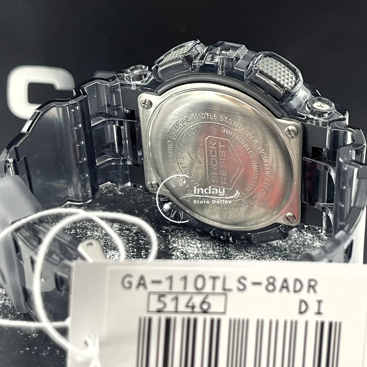 Casio G-Shock Men's Watch GA-110TLS-8A Shock Resistant Magnetic Resistant Mineral Glass