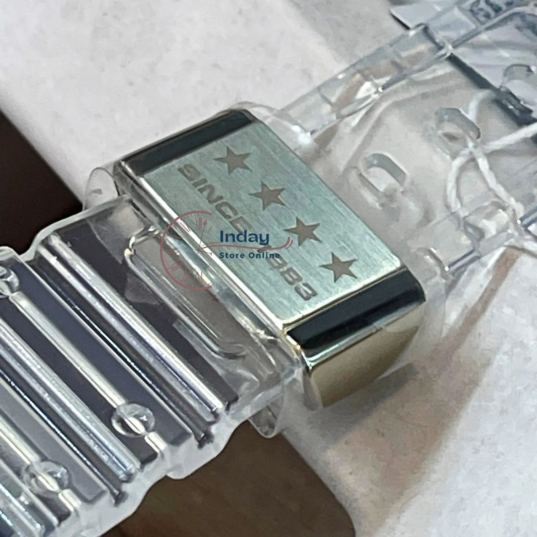 Casio G-Shock Men's Watch GA-2140RX-7A Analog-Digital 40th Anniversary CLEAR REMIX 2100 Series