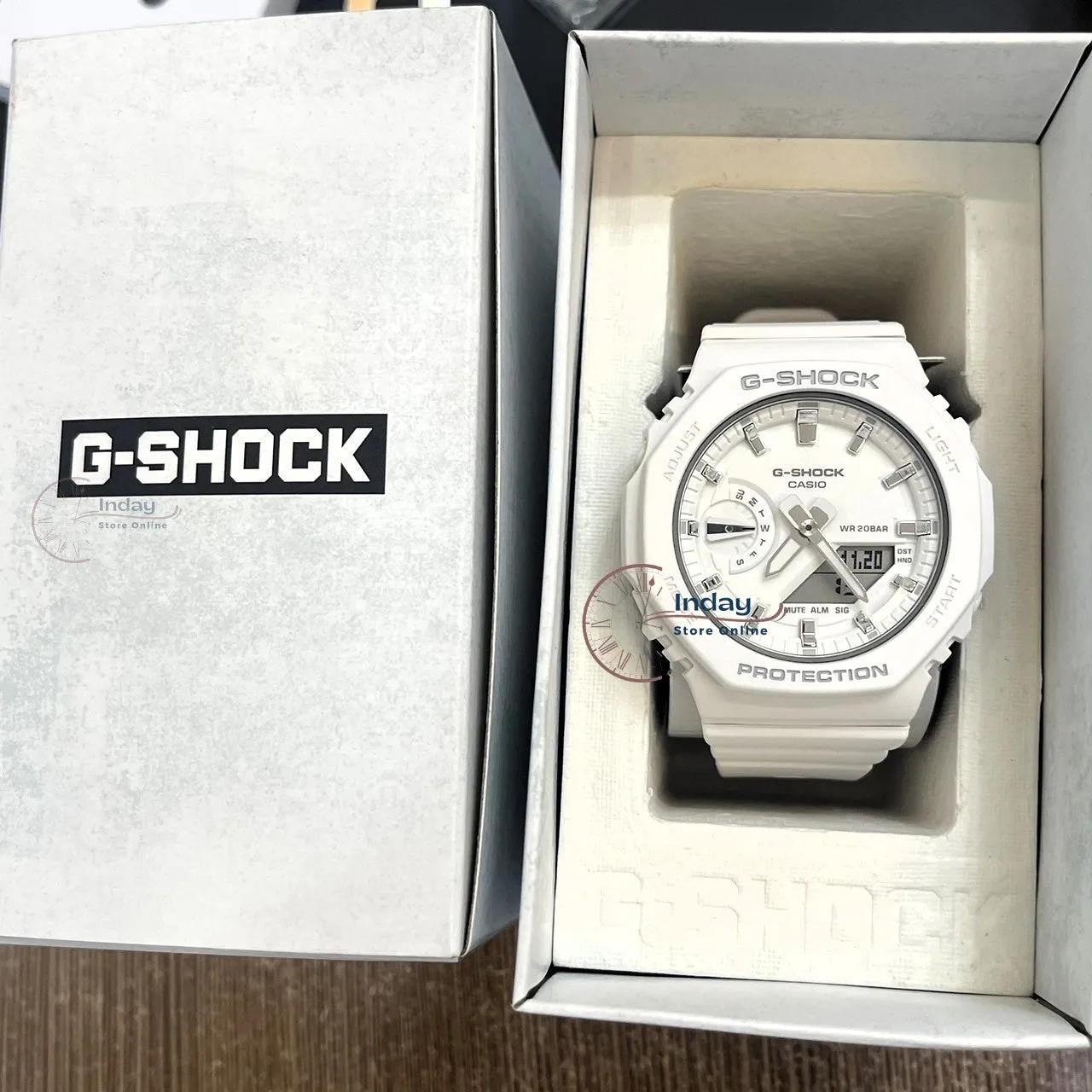 Casio G-Shock Women's Watch GMA-S2100-7A Mineral Glass Shock Resistant Carbon Core Guard Structure