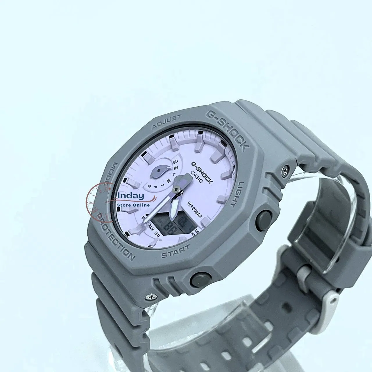 Casio G-Shock Women's Watch GMA-S2100NC-8A Analog-Digital New Arrival Shock Resistant Carbon Core Guard Structure