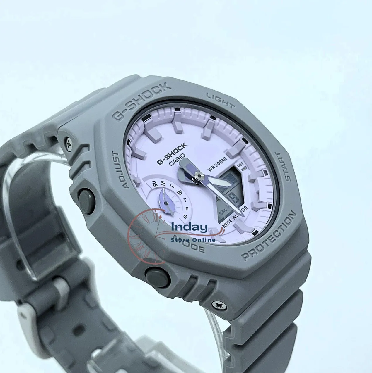 Casio G-Shock Women's Watch GMA-S2100NC-8A Analog-Digital New Arrival Shock Resistant Carbon Core Guard Structure