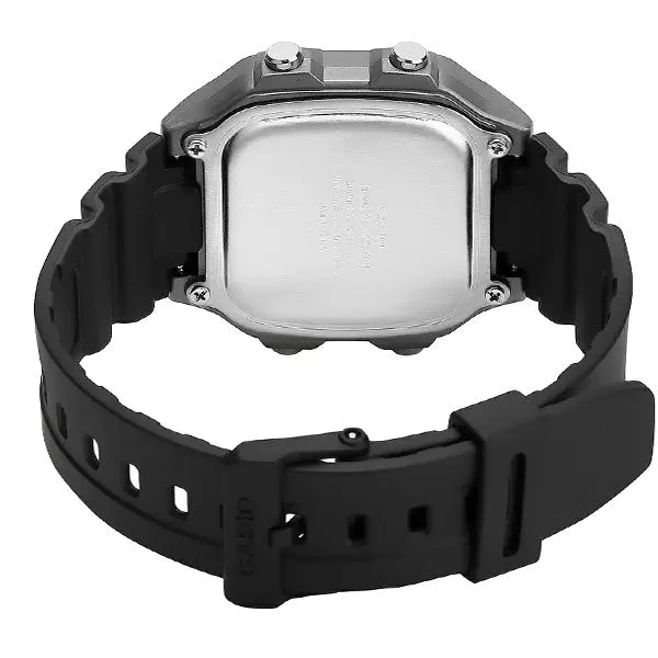 Casio Illuminator Black Silicone Strap Black Dial Quartz Watch for Gents - AE-1300WH-1AVDF