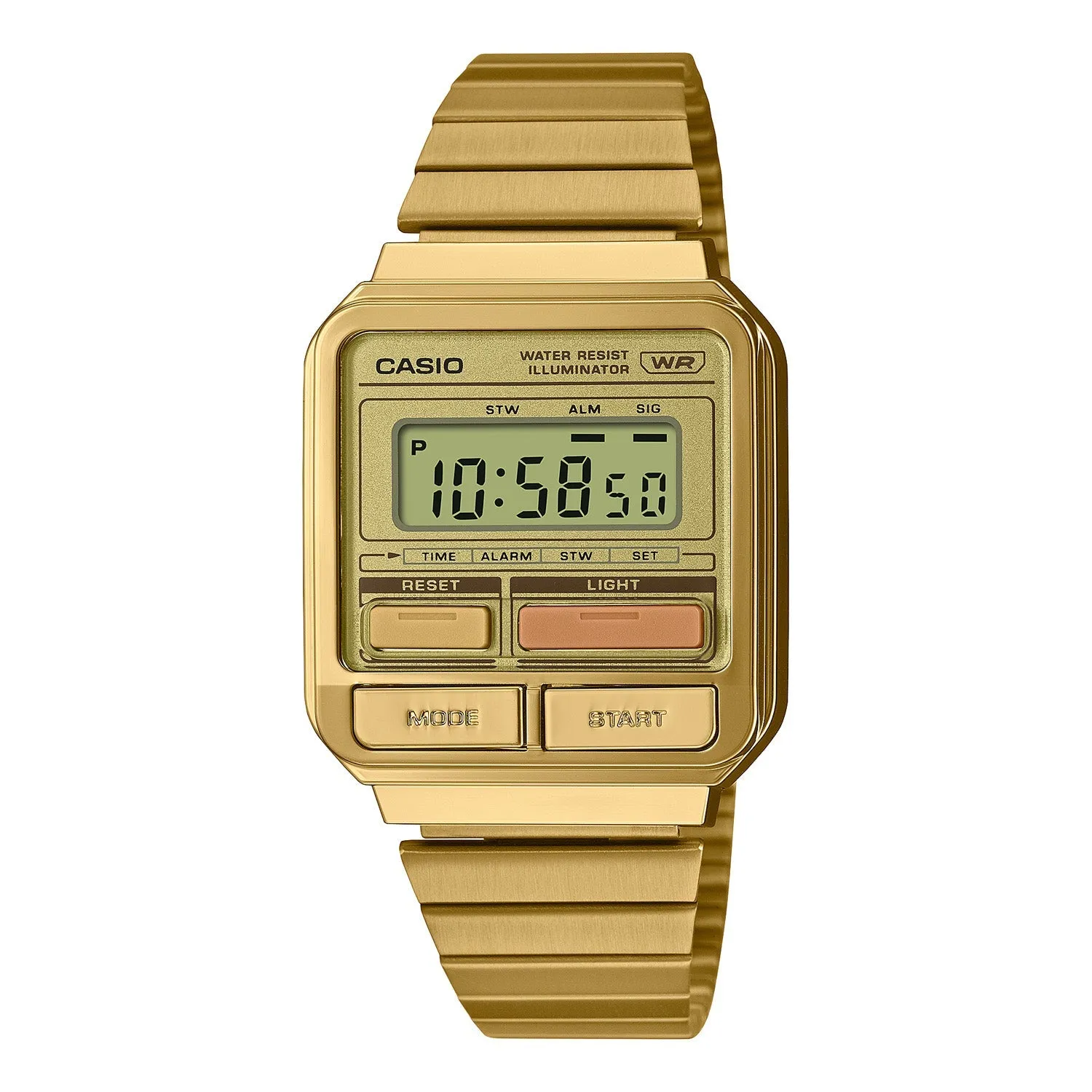 Casio Vintage 120 Gold A120WEG-9A