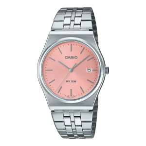Casio Vintage B145D Pink Silver MTPB145D-4VT