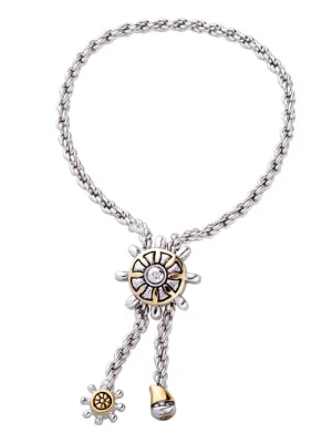 Celebration Ship's Wheel Adjustable Bolo Bracelet