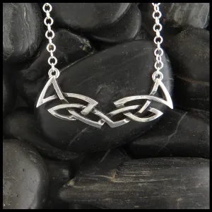Celtic Knot Bar Necklace