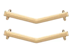 Chevron Charms Women's Shoe Jewelry